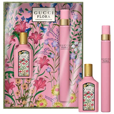 gucci flora pink gift set|gucci flora gorgeous gardenia set.